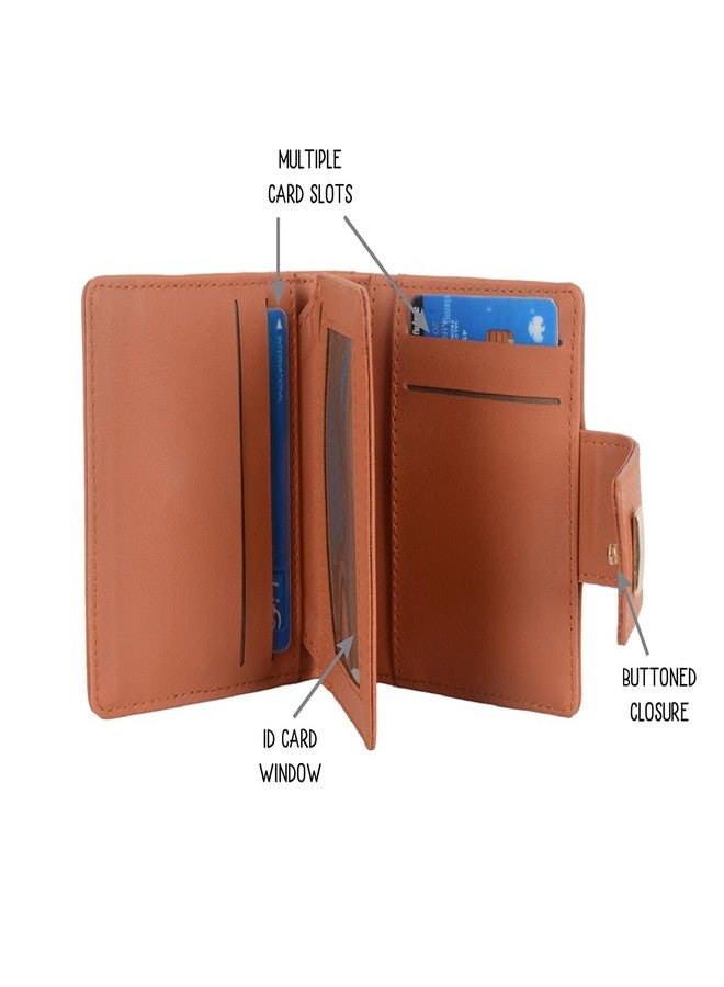 Baggit Women Orange Wallet Small Size | Ladies Stylish Purse Bag | Credit Card Money Holder - Image 5